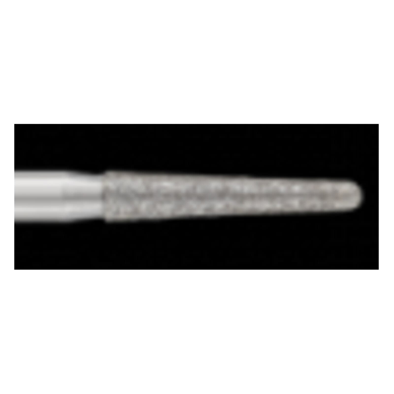 Piranha Diamond Single-Use Burs, FGSS, Round End Taper, #856-016, 1.6 mm, Coarse, Green, 25/Pk, 856-016C-SS thumbnail 3