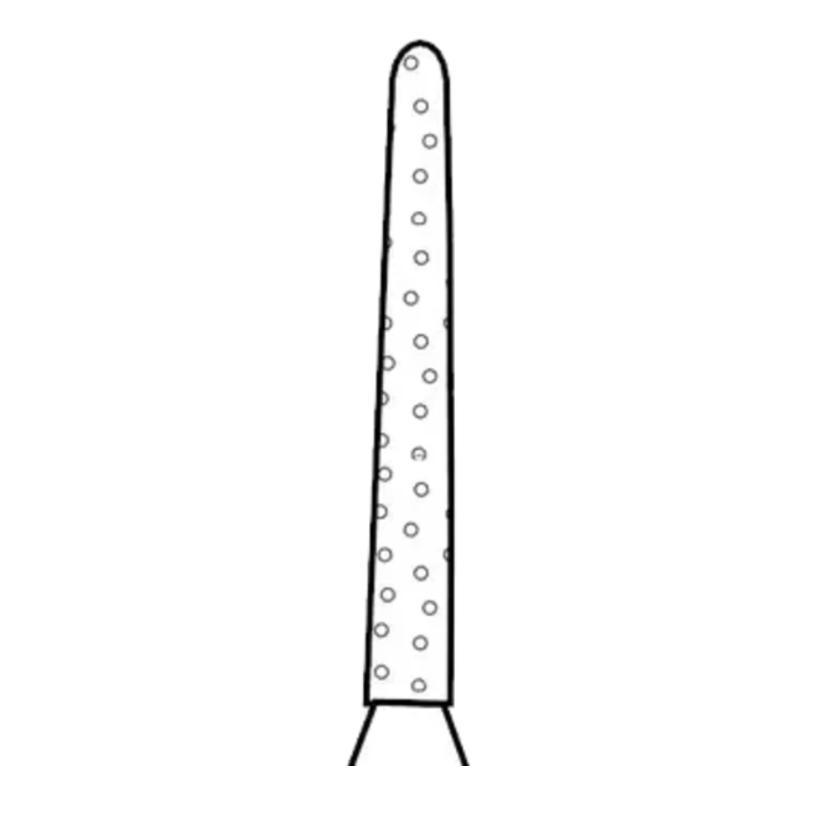 Premier Two Striper Diamond Bur, FG, Round-End Taper, 781.8, Coarse, Green, 5/Pk, 2015478 thumbnail 7