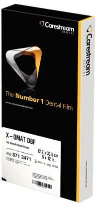 Carestream Health X-Omat XDBF Panoramic Film, DF-75, Blue-Sensitive, 5x12 in, 50 Sheets/Box, 8713471 thumbnail 6