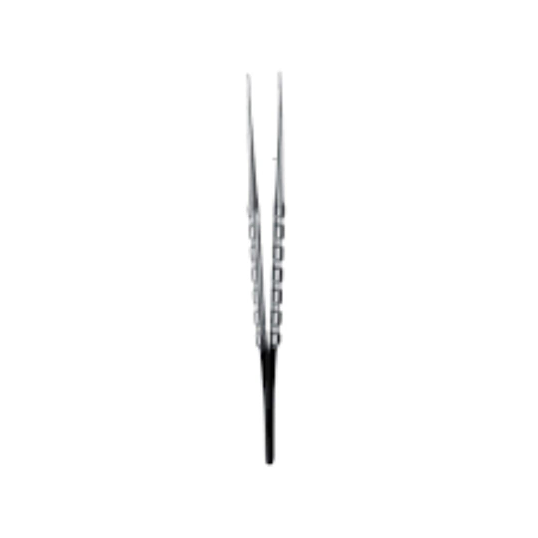 Hu-Friedy Micro Cooley Tissue Pliers, Straight, 18 cm, Stainless Steel, Multiple Teeth, Serrated, 1/Pkg thumbnail 2