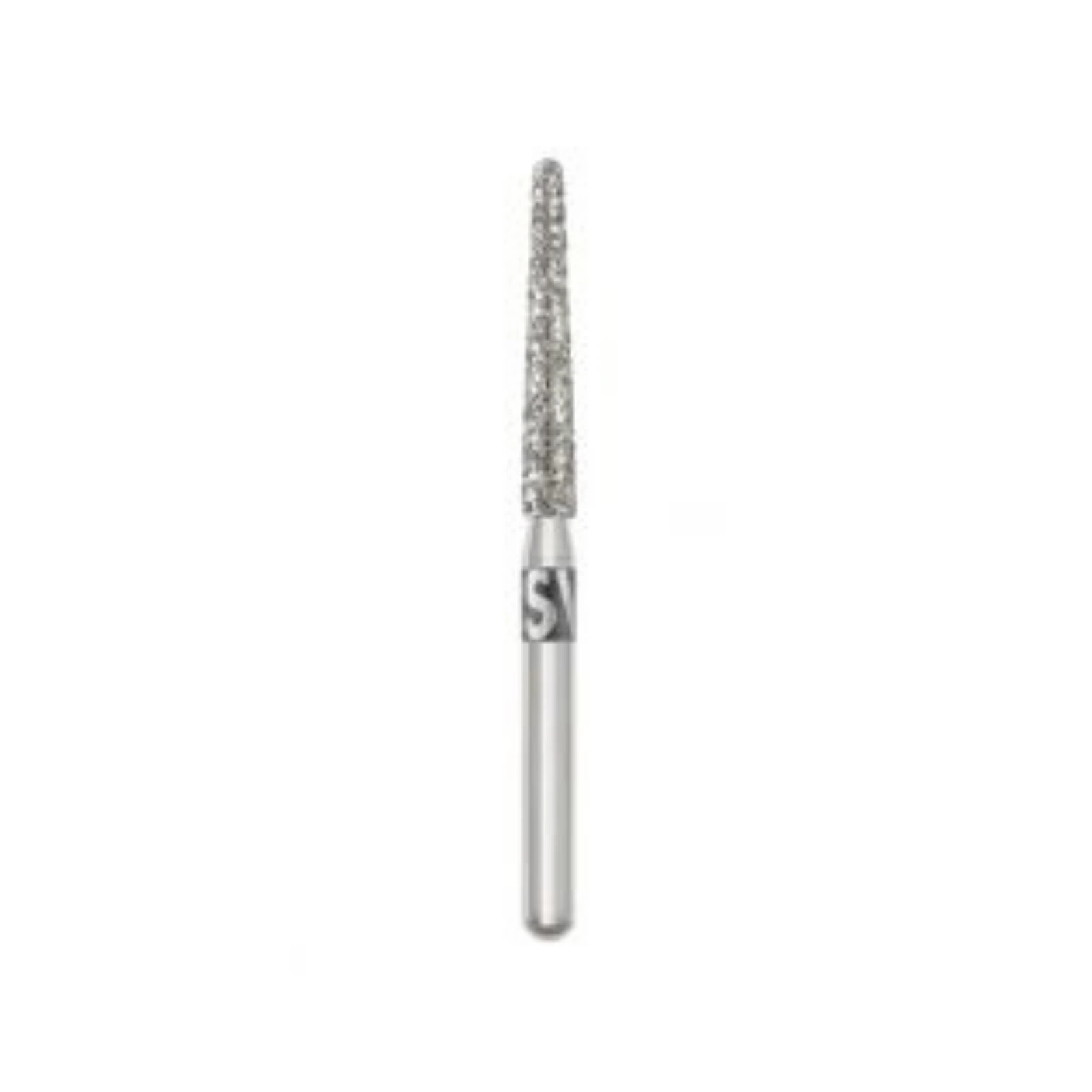 SS White Revelation Diamond Bur, Friction Grip, Super Coarse, Round End Taper, 850-018SC, 5/Pk, 10.0 mm thumbnail 2