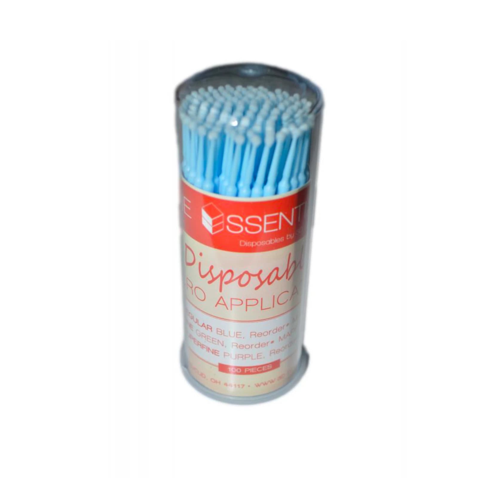 The Essentials Micro-Brush Applicators, Regular, Blue, 4" Adjustable Tip, 4 x 100/Pk, MAPRG thumbnail 7