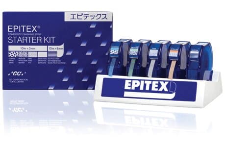GC America EPITEX Finishing and Polishing Strips, Fine (White/Grey), 5 mm x 10 m Reel Refill, 1/Pkg, 473031 thumbnail 12