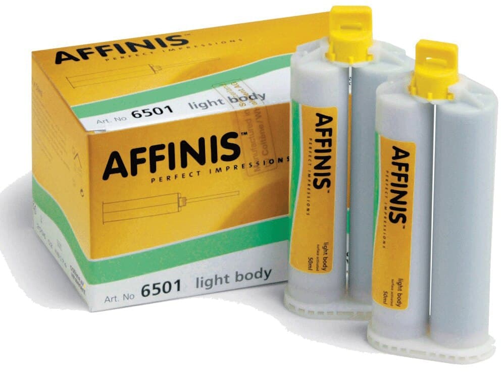 Affinis System 75 Tray A-Silicone Impression Material, Heavy Body, Fast Set, 75 ml Cartridges, Caramel, 20/Pk, C6685 thumbnail 2