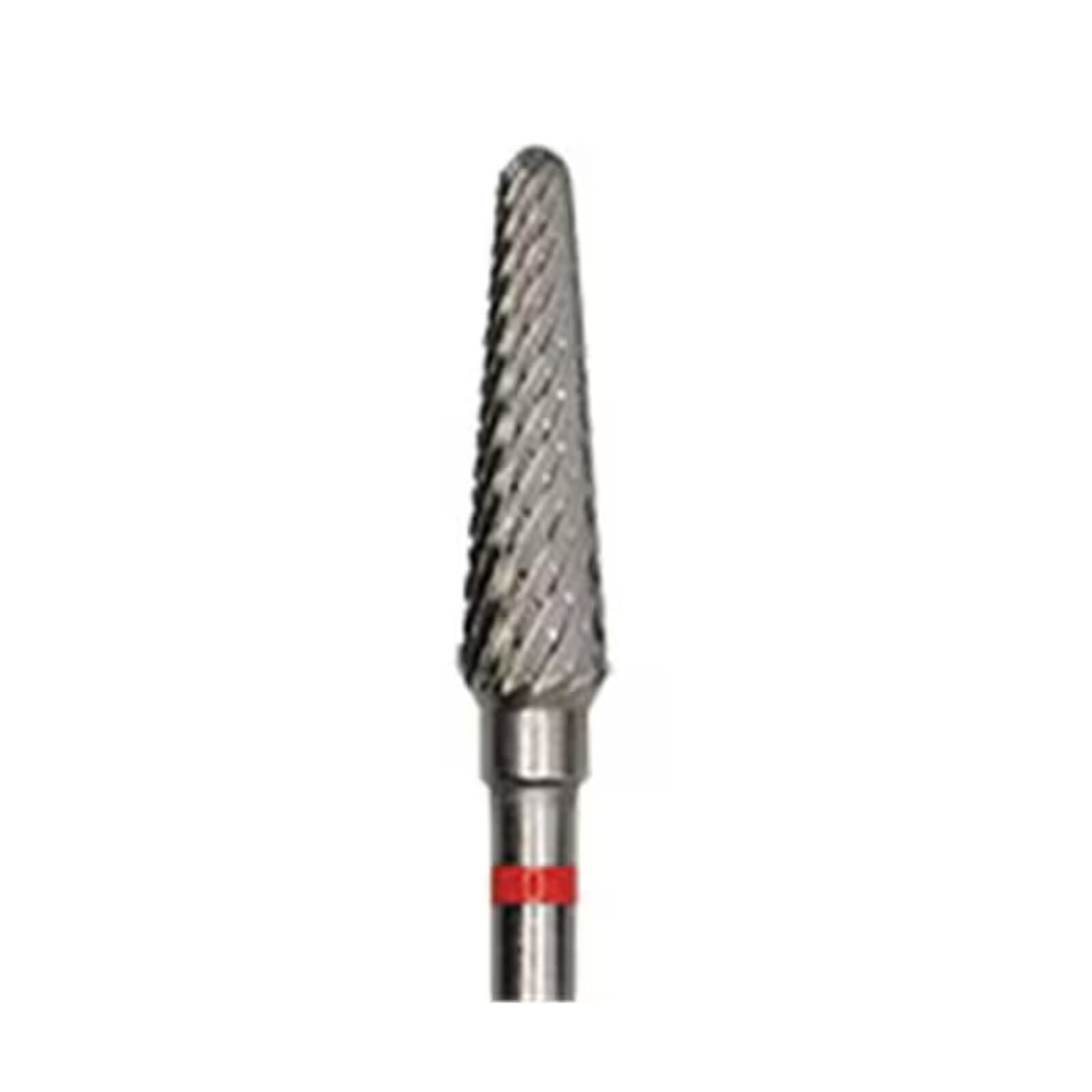 Meisinger Tungsten Carbide Lab Bur, Tapered Round End, Fine Grit, 4.0 mm Diameter, HP Handpiece, HM79FT-040 thumbnail 2