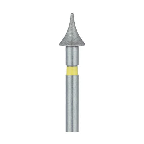 Meisinger 820C-031-FG Extra Fine Diamond Bur, Interproximal Mosquito, Friction Grip, 3.1 mm Head, 5/Pk thumbnail 3