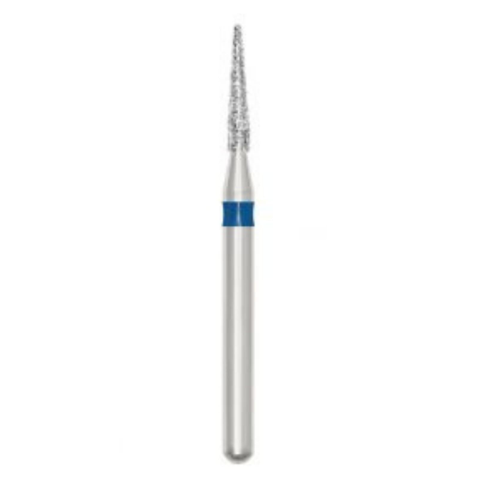 SS White Revelation Diamond Bur, Friction Grip, Medium, Round End Taper, 852-012M, 5/Pk thumbnail 2