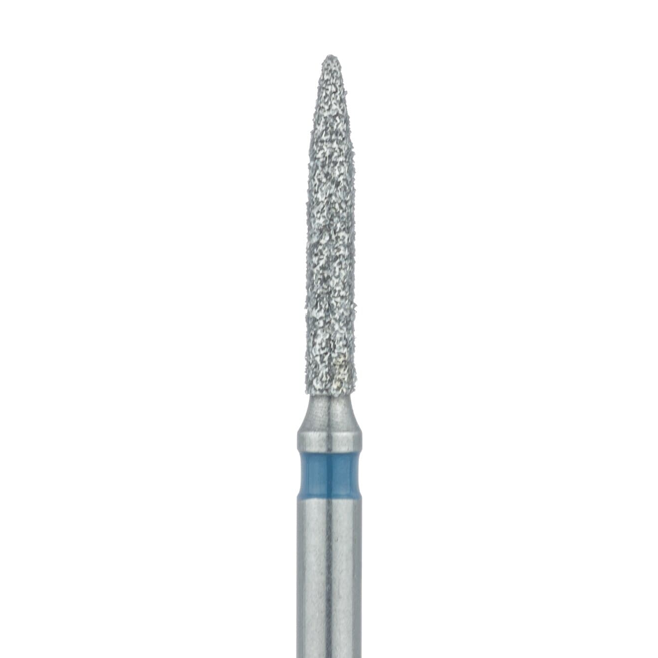 Meisinger 862H-012-FG Diamond Bur, Super Coarse, Flame, Friction Grip, 1.2 mm Head Diameter, 5/Pk thumbnail 3
