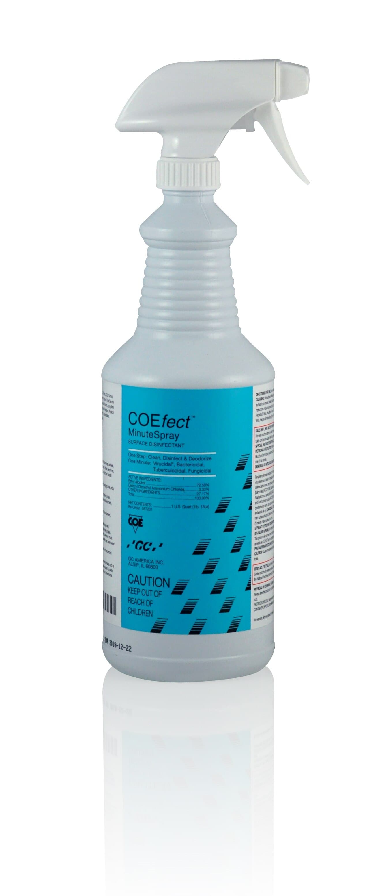 COEfect MinuteSpray Surface Disinfectant, 32 oz Bottle, EPA Registered, 1-Minute Kill Time, 557201 thumbnail 6