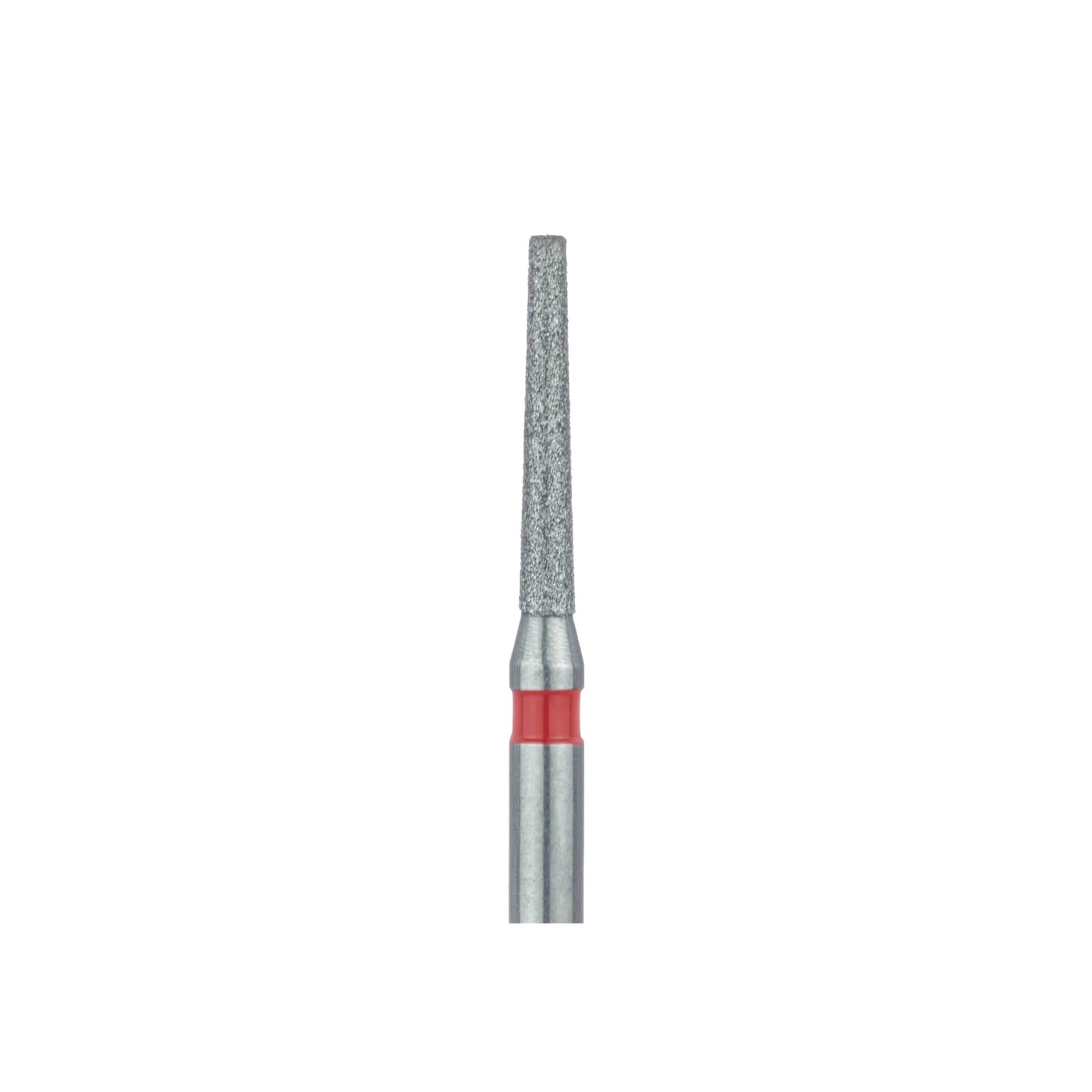 Meisinger 847F-012-FG Fine Diamond Bur, Flat End Taper, 1.2 mm Head, 8 mm Working Length, Friction Grip, 5/Pk thumbnail 3