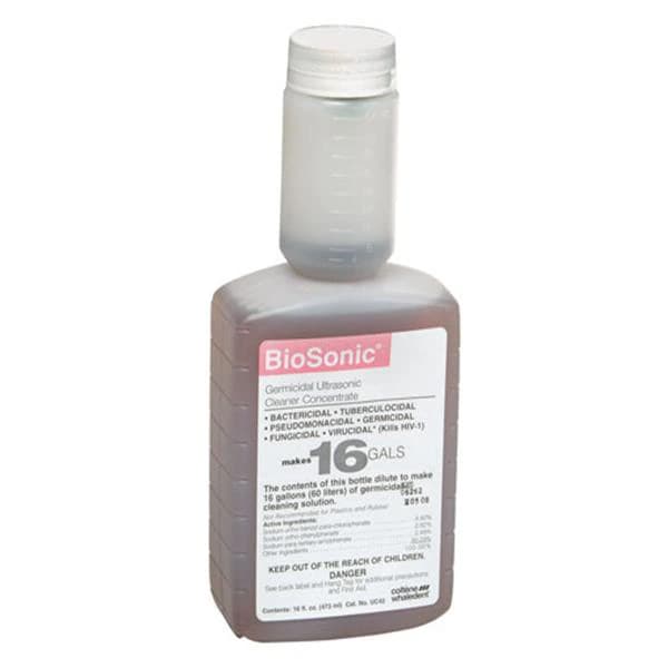 BioSonic UC42 Germicidal Ultrasonic Cleaning Solution Concentrate, 16 oz Bottle, Makes 16 Gallons, UC42 thumbnail 10