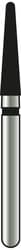 Alpen x1 Single-Use Diamond Bur, FG, #856-021SC, Round End Taper, Super Coarse, Black, 2.1 mm, 25/Pk, X856SC021 thumbnail 9