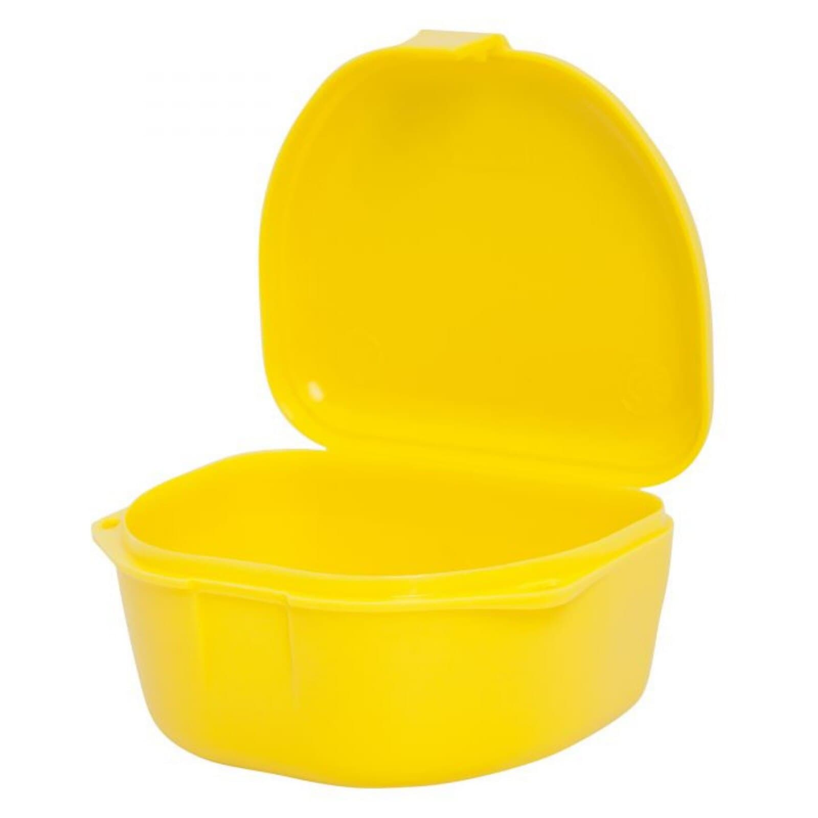 Zirc Dental Deep Retainer Box, Neon Yellow, 1-1/2" Deep, 12/Box thumbnail 2