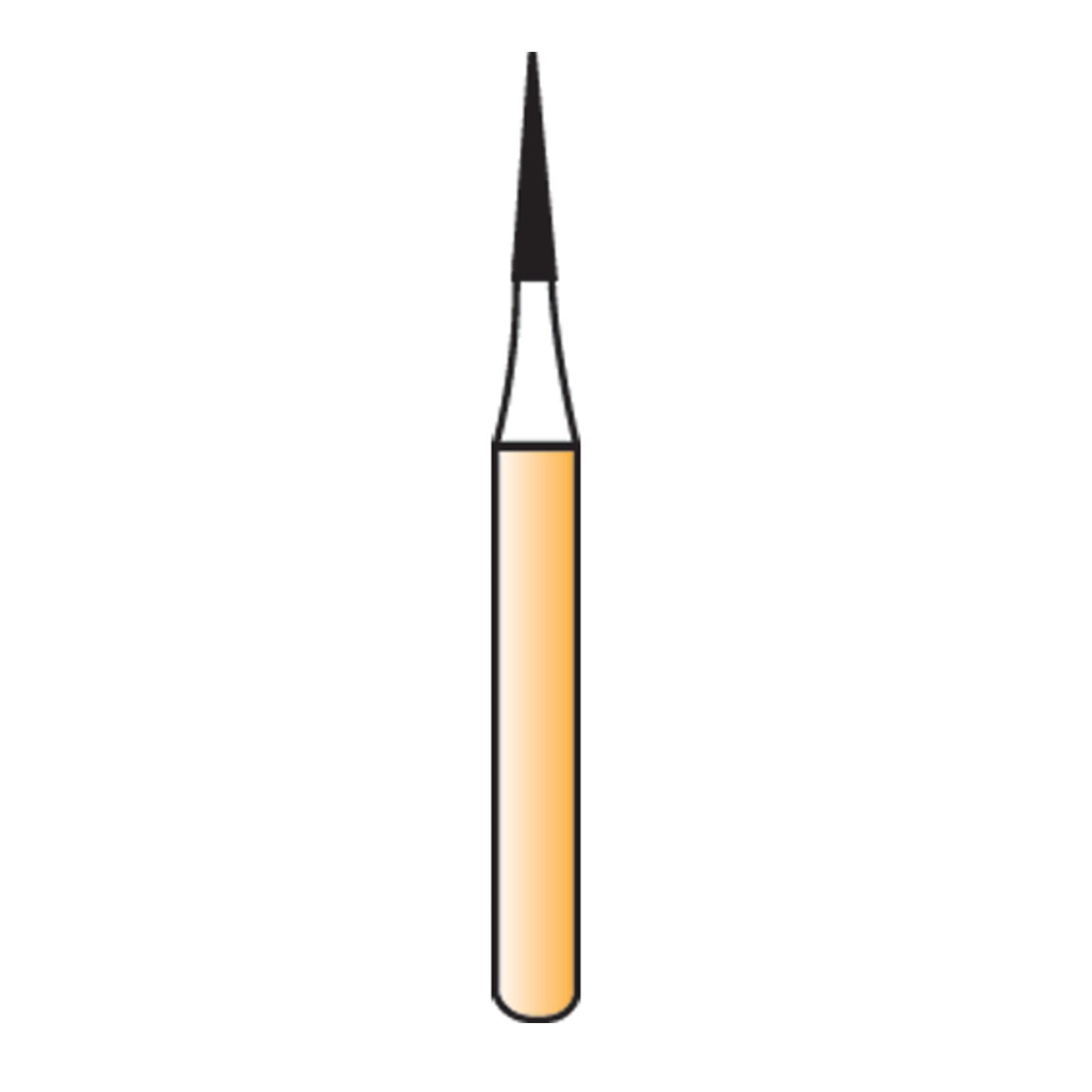 Alpen Operative T&F 12-Bladed Carbide Bur, FG, Tapered, # 7612, 1.4 mm, 5/Pk, R707612 thumbnail 2