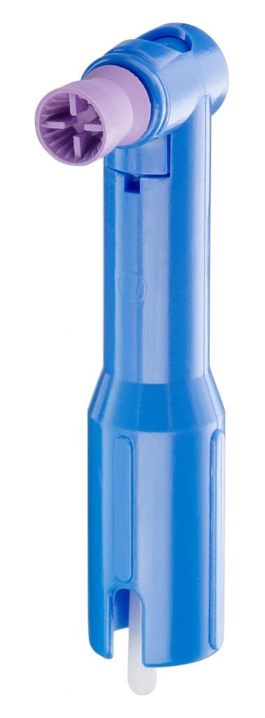 Young Classic Petite Web LF Disposable Prophy Angle, Firm, Blue, Latex-Free, 90°, 1200/Box, 134712 thumbnail 5