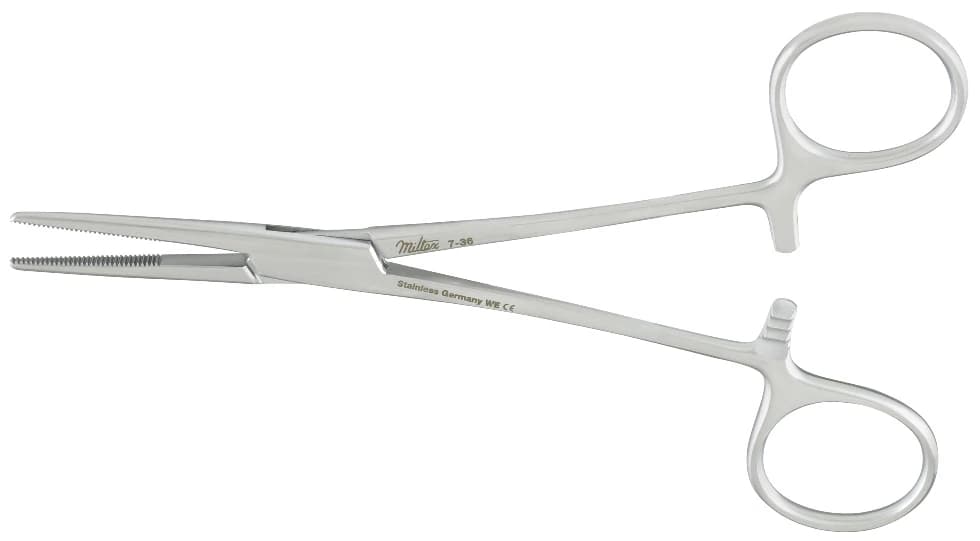 Miltex Kelly Hemostatic Forceps, Straight, 5.5", 1/Pk thumbnail 2