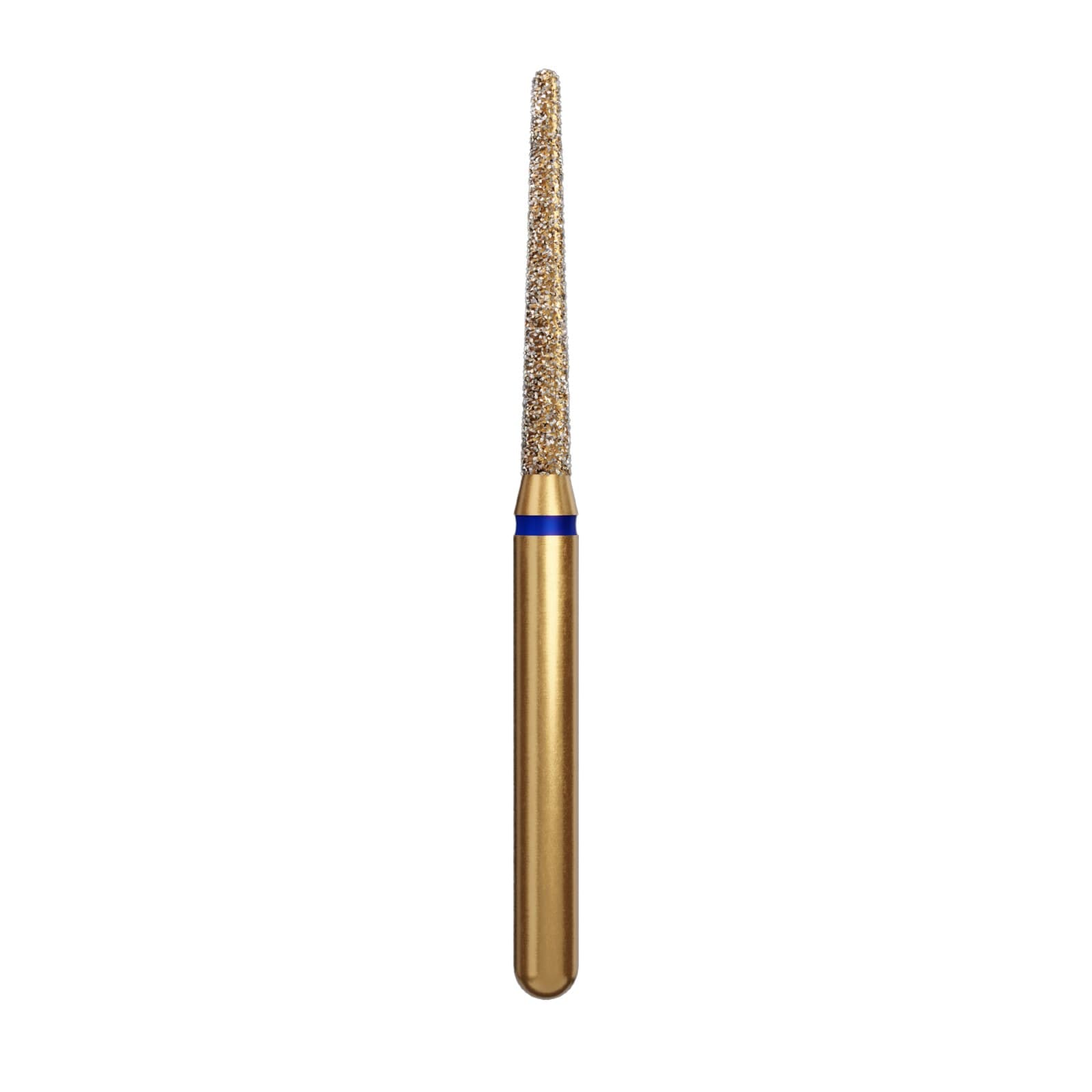 Alpen Multi-Use Diamond FG #856L Round End Taper Long, Coarse Grit, 1.4mm, 5/Pkg - Alpen® Multi-Use Diamonds FG # 856L Round End Taper Long 1.4mm Medium Blue Pkg/5 - Image 1