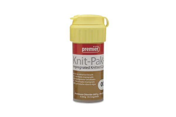 Knit-Pak+ Impregnated Knitted Retraction Cord, Size 1, Aluminum Chloride, Blue, 100" (254 cm), 1/Pk, 9007564 thumbnail 3
