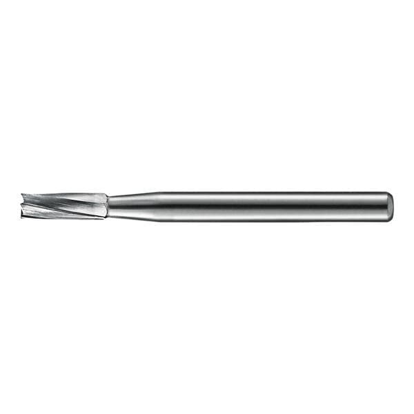 KaVo Kerr™ Regular Operative Carbide Bur #57, FG (Friction Grip), Straight Flat End, 6 Flute, 1 mm Diameter, 3.7 mm Length, 10/Pkg, FG57-KC0 thumbnail 2