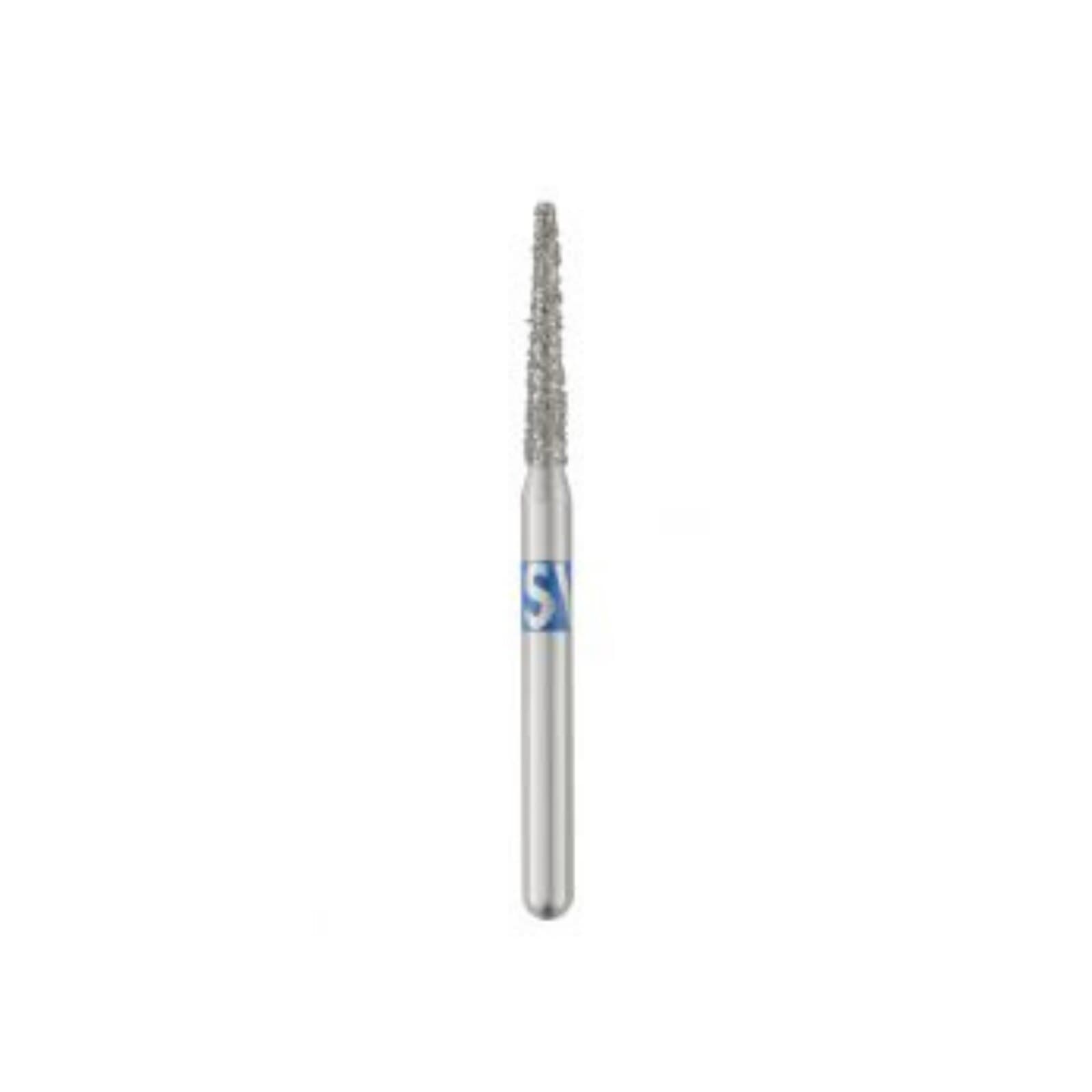 SS White Revelation Diamond Bur, Friction Grip, Medium Round End Taper, 856-014M, 5/Pk thumbnail 2