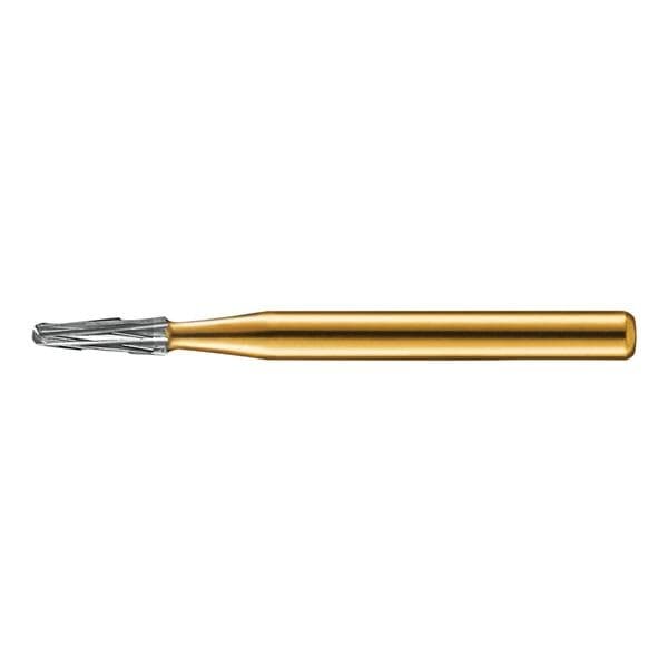 Kerr (KaVo Kerr) Kriss Kross Carbide Bur, FG 2170, Taper Dome End, 6 Flutes, 1 mm Diameter, 3.7 mm Length, 10/Pk thumbnail 2