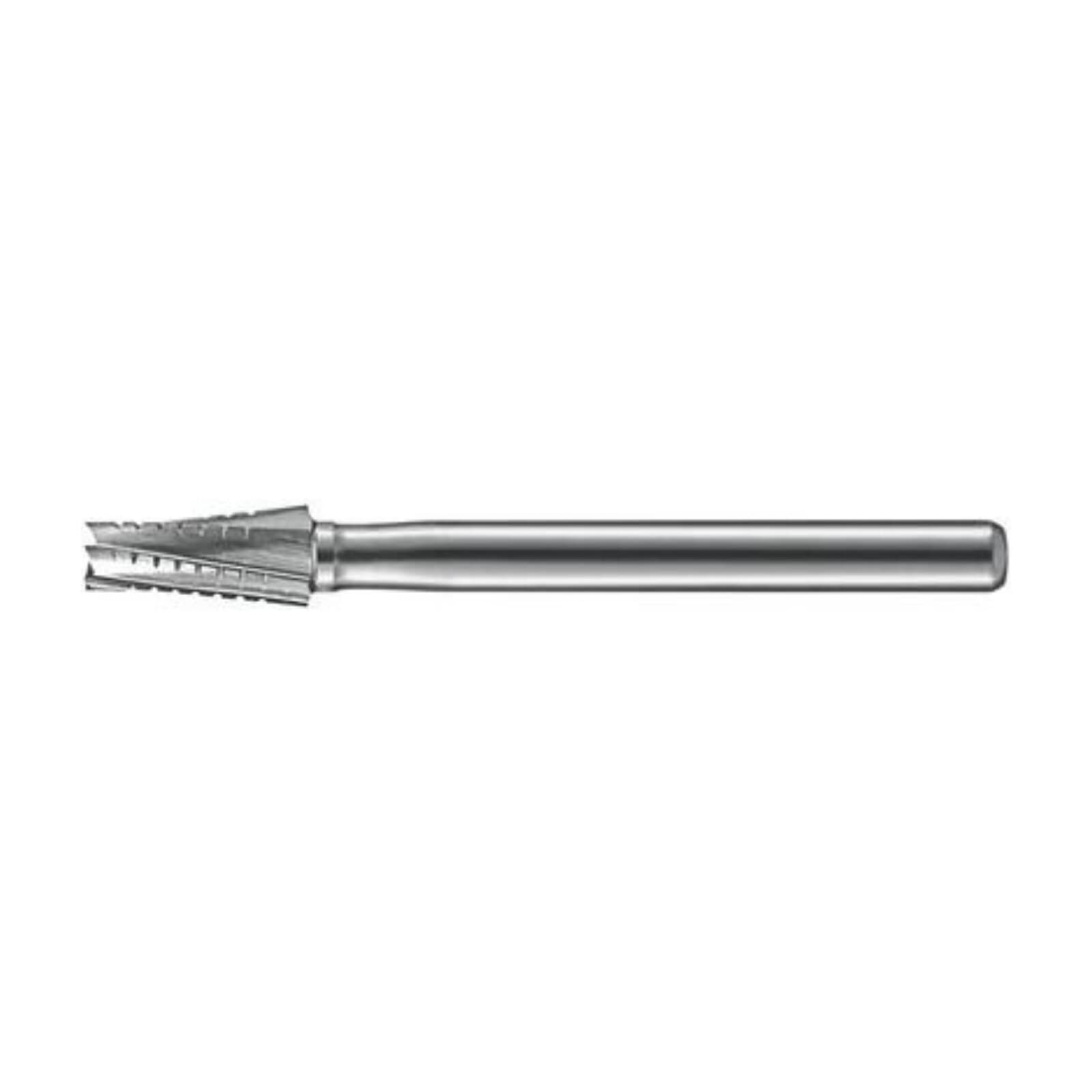 Kerr HPOS702 Carbide Bur, Taper Flat End Crosscut, 6 Flute, #702, 1.6 mm Diameter, 4.1 mm Length, 5/Pkg thumbnail 2