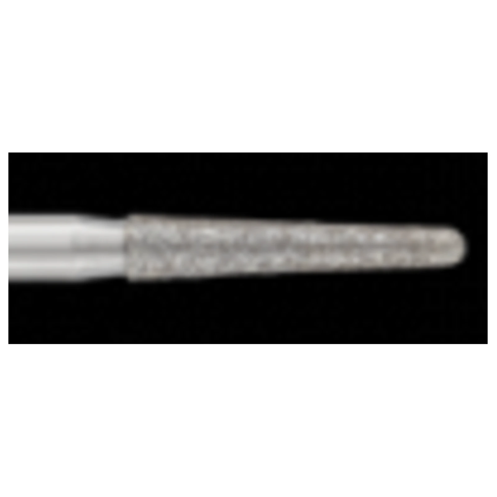 Piranha Diamond Single-Use Burs, FG, Round End Taper, #856-016SC, 1.6 mm, Super Coarse, Black, 25/Pk thumbnail 3