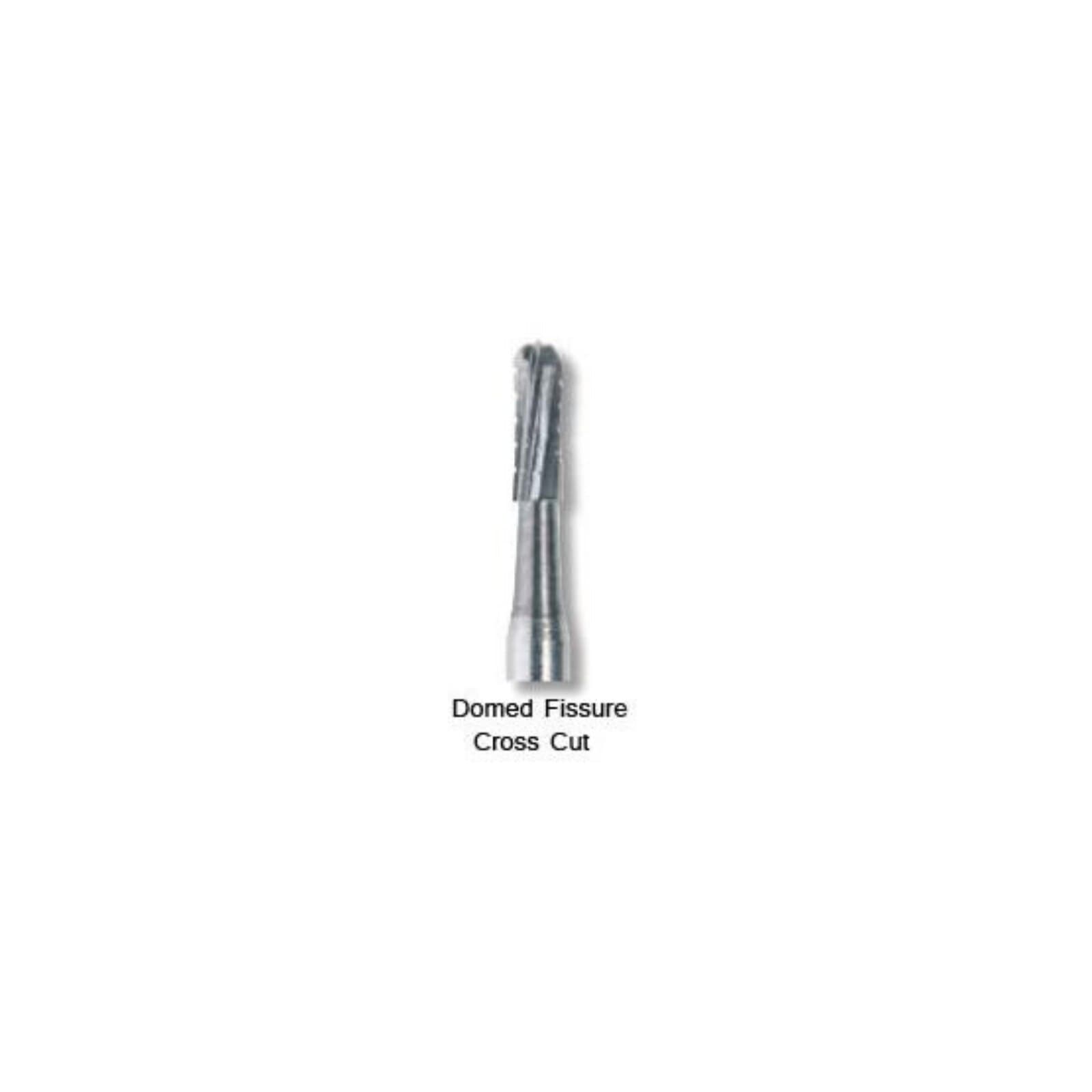 Kerr FG1558 Carbide Bur, Straight Dome End Crosscut, 6 Flute, 1.2 mm Diameter, 3.7 mm Length, Friction Grip, 100/Pk thumbnail 2
