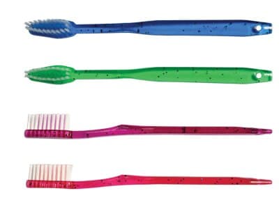 Orabrite Children's Toothbrush, Sparkle, Stage 2, Clear, 144/Pk, PR1012 thumbnail 6
