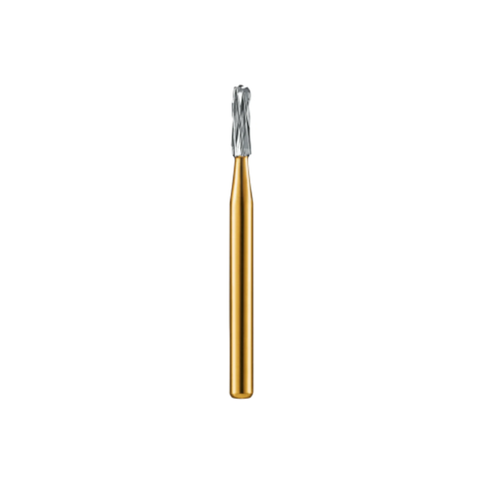 Kerr Specialty Carbide Bur FG 1958, Fine Cross-Cut, Straight Fissure Round End, 6 Flutes, 1.2mm Diameter, 3.7mm Length, 100/Pk thumbnail 2