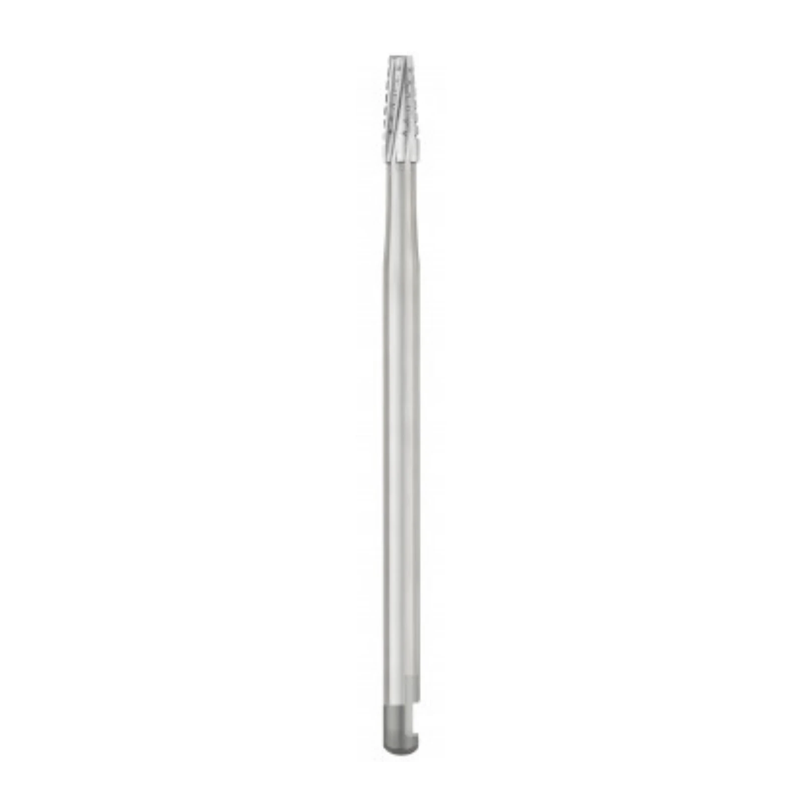 SS White 702L J-Notch Oral Surgery Carbide Bur, Tapered Fissure Cross Cut, 1.6 mm Diameter, 44.5 mm Shank, 10/Pkg thumbnail 2