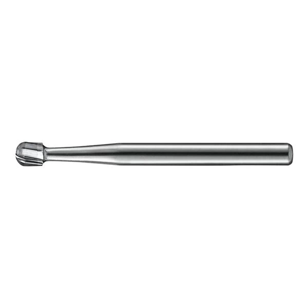 KavoKerr LA1 Carbide Bur, Round, Latch Angle, 6 Flute, 0.8mm Head Diameter, 10/Pkg, LA1-KC0 thumbnail 2