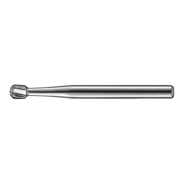 Kerr FGOS 1/2-KC0 Surgical Operative Carbide Bur, Round, 6 Flute, Friction Grip, 0.6 mm Diameter, 10/Pk thumbnail 2