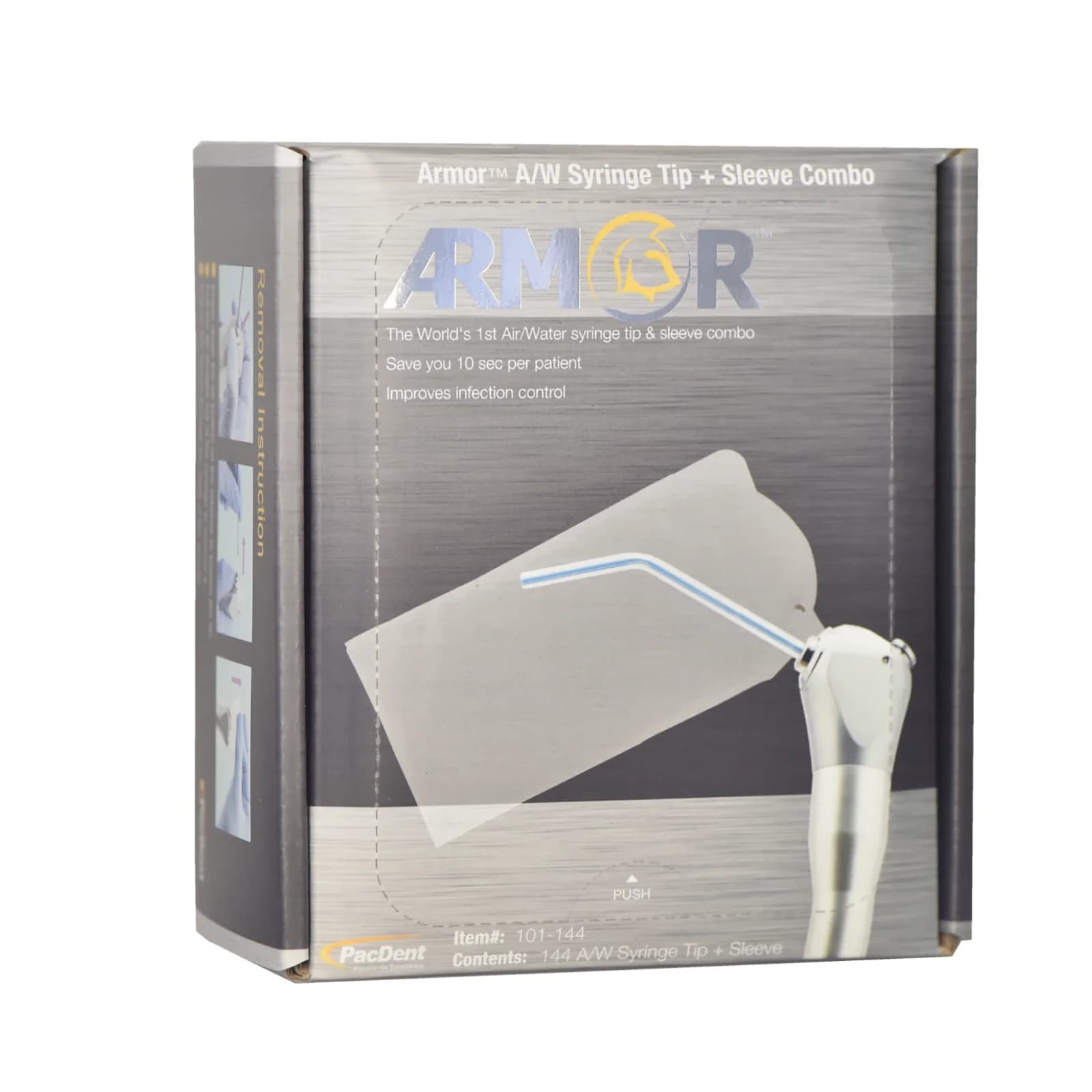 Armor Air/Water Syringe Tip & Sleeve Combo, 144/Box, #101-144 thumbnail 9