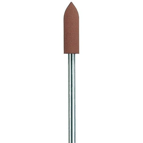 NTI Silicone Polisher, Brown, Flame Shape, HP Shank, 10/Pack, P0041 thumbnail 3