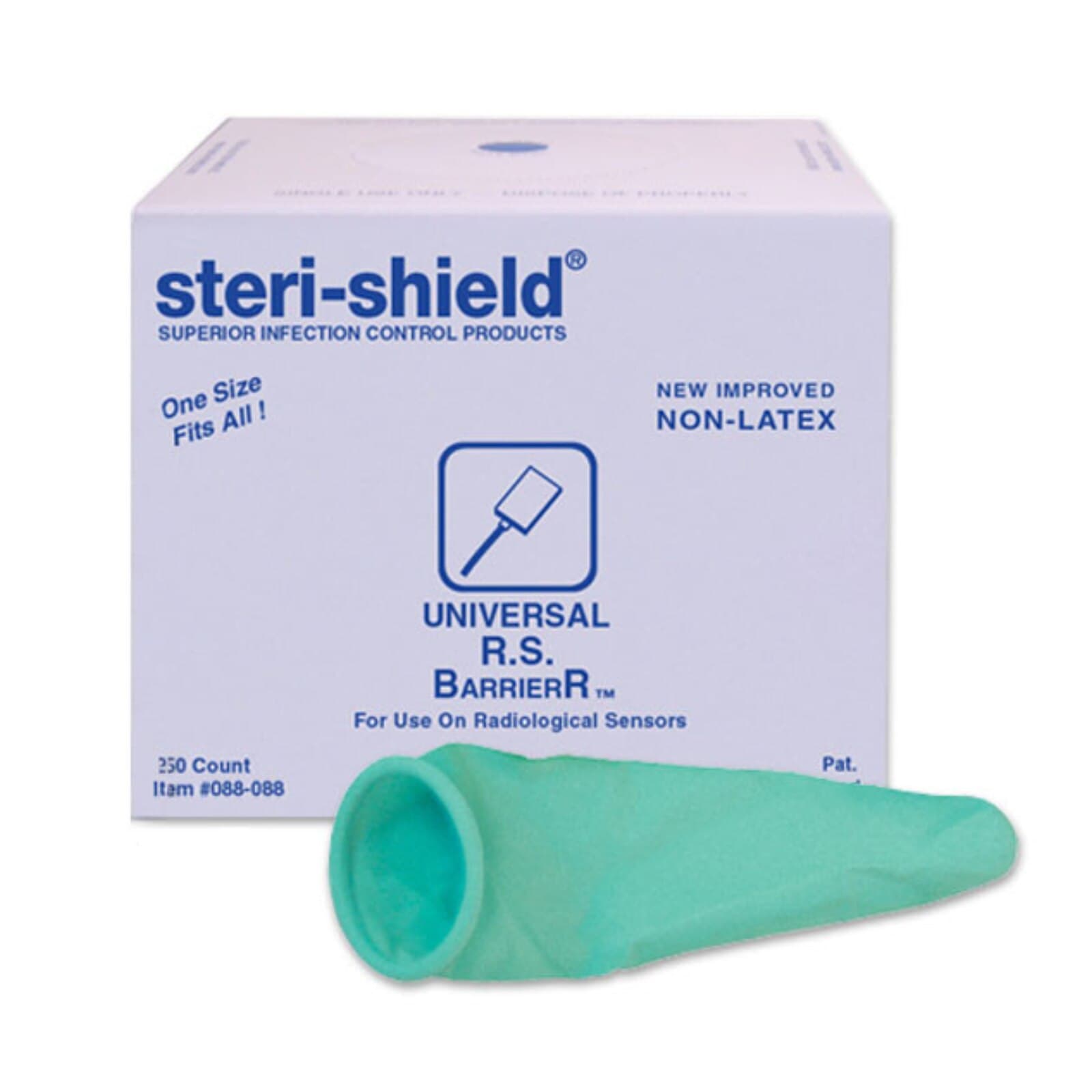 Steri-Shield Universal R.S. Barrier, Non-Latex, Green, 250/Box, 088-088 thumbnail 4