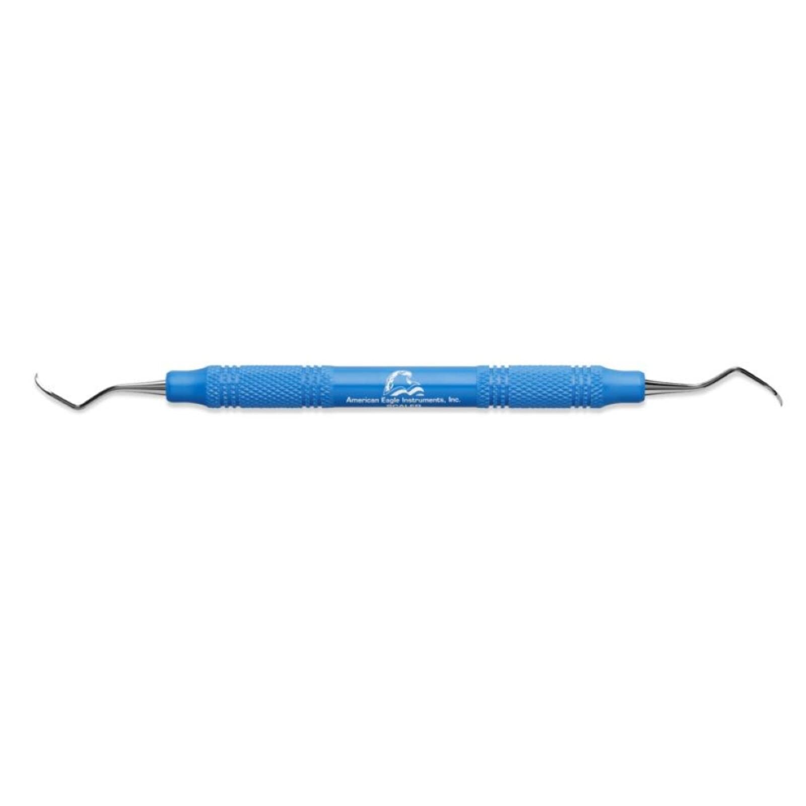 American Eagle Instruments Sickle Scaler M23 (3/8), Double End, EagleLite Resin Handle, Blue, Stainless Steel, AESM23X thumbnail 8