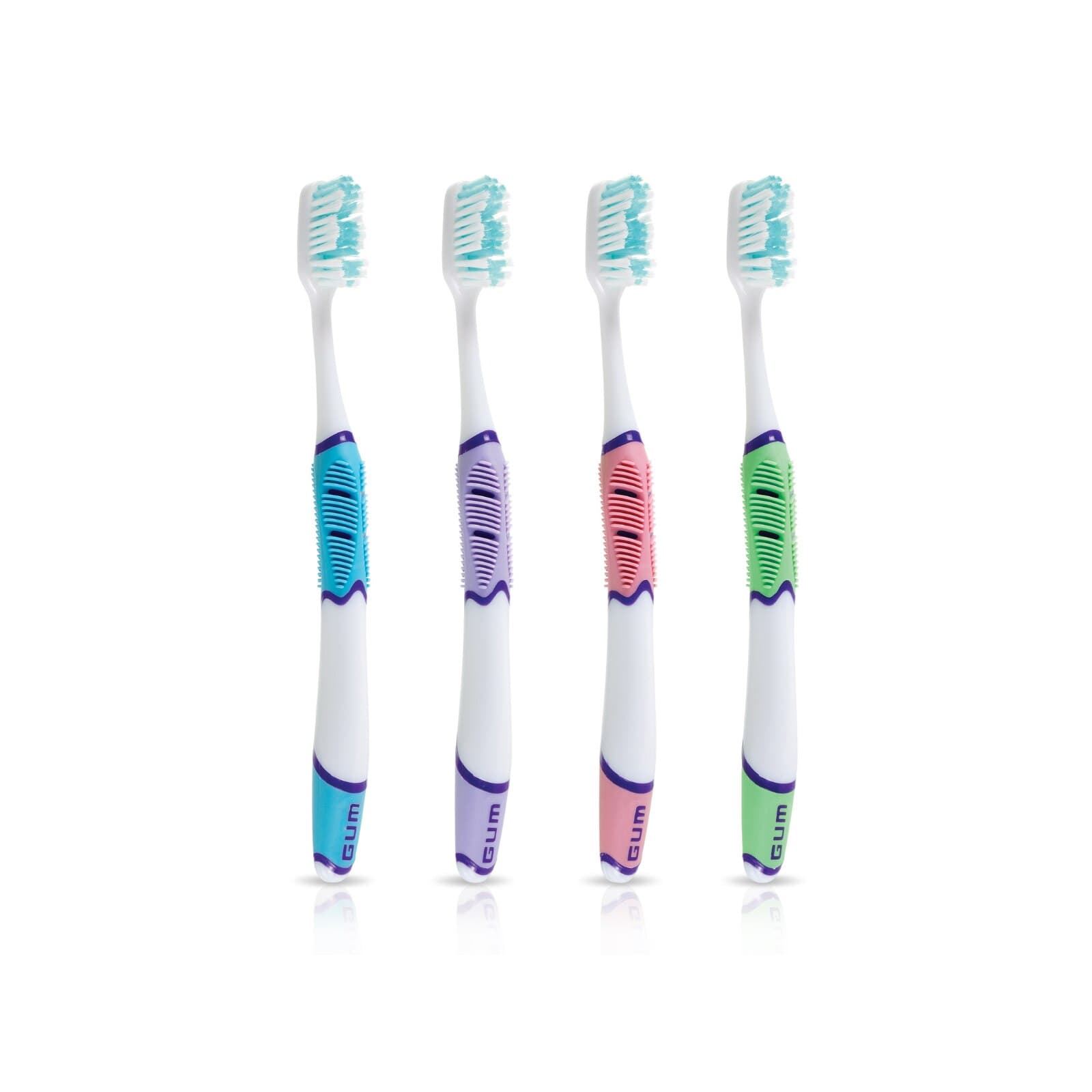 GUM Technique Sensitive Care Toothbrush, Ultra-Soft Full Head, Assorted Colors, 12/Box, 516PG thumbnail 8