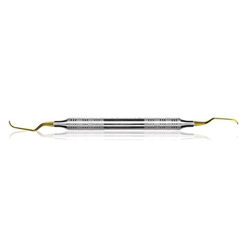 American Eagle Columbia 2L-2R XP Curette, 3/8" Extended Shank, Double-End, EagleLite Stainless Steel - Curette Columbia 2L-2R XP 3/8 SS - Image 1