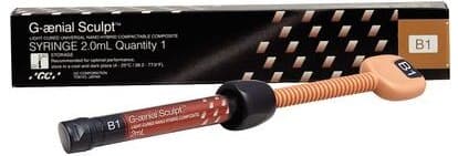 G-aenial Sculpt Universal Nano-Hybrid Composite, Shade B1, Syringe Refill, 2 mL, 1/Pk, 009157 thumbnail 6