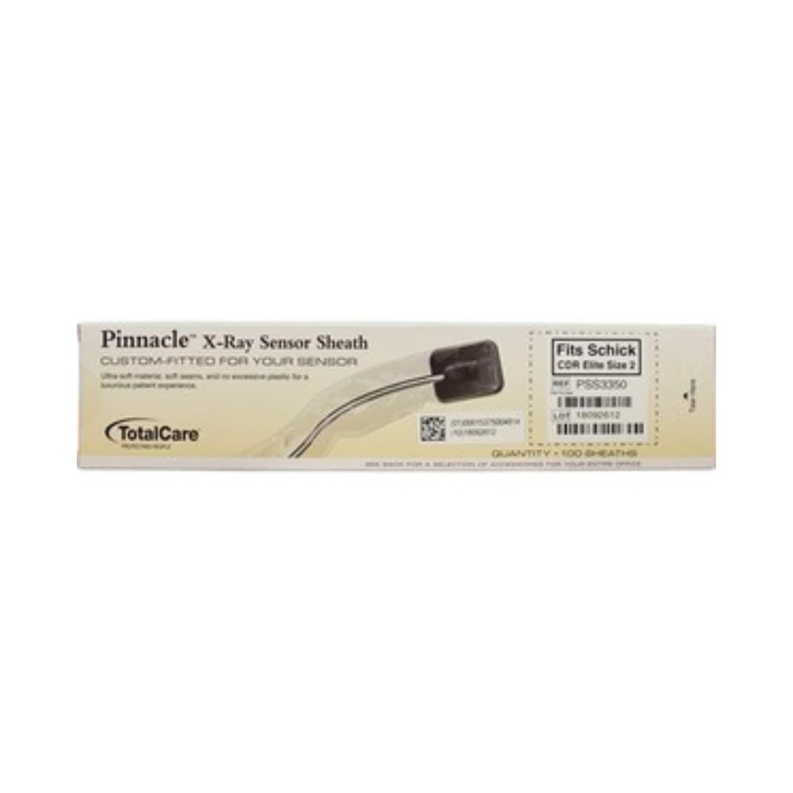 Pinnacle Digital X-ray Sensor Sheath for Schick CDR Elite, Size 2, 100/Box, PSS3350 thumbnail 6