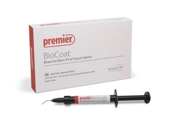 BioCoat Bioactive Resin Pit & Fissure Sealant, Standard Pack, 1.2 ml Syringe, White, 1/Pk, #3001530 thumbnail 3