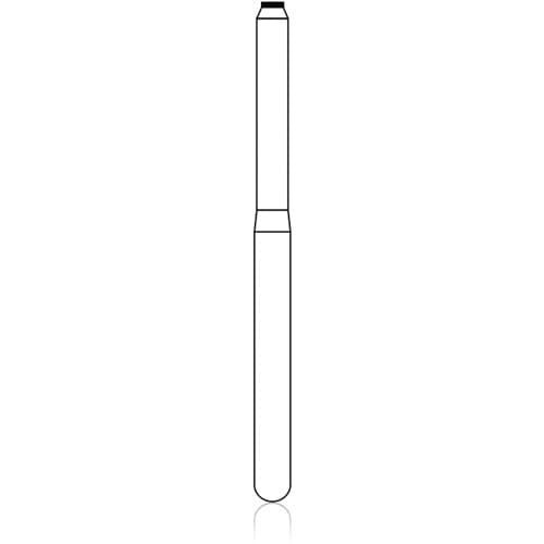 NTI Diamond Bur, FG, Tissue Protective End, # M840, 1.4 mm, Medium Grit, Gray Ring, 5/Pk, M840-014 thumbnail 3