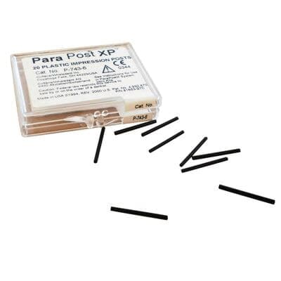 Coltene Whaledent ParaPost XP Plastic Impression Post, Size 6 (0.060"/1.50 mm), Black, 20/Pk, P743-6 thumbnail 3