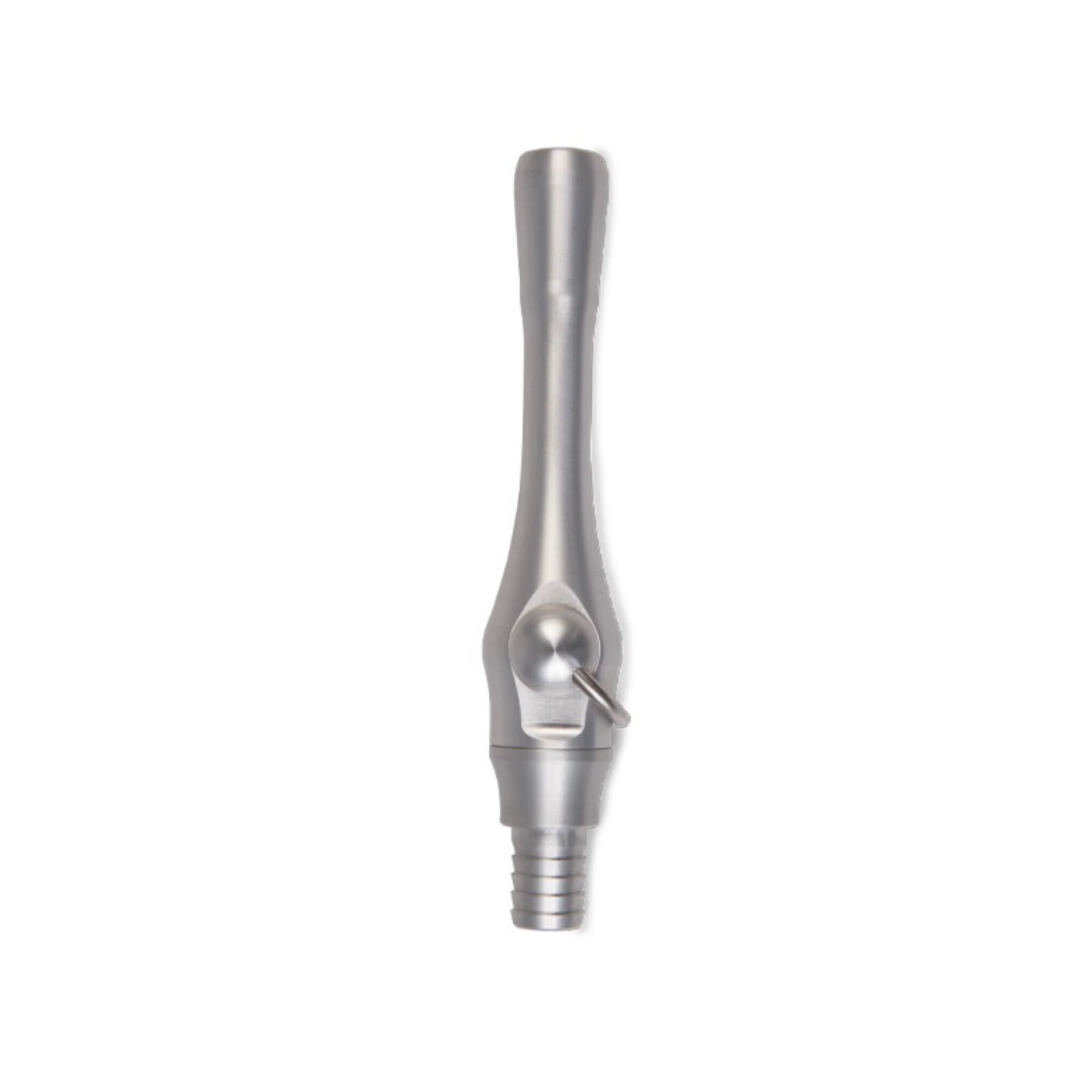 Bull Frog Expert Series Short HVE Handpiece with 1/2" Swivel Adapter, Stainless Steel, B11195 thumbnail 2