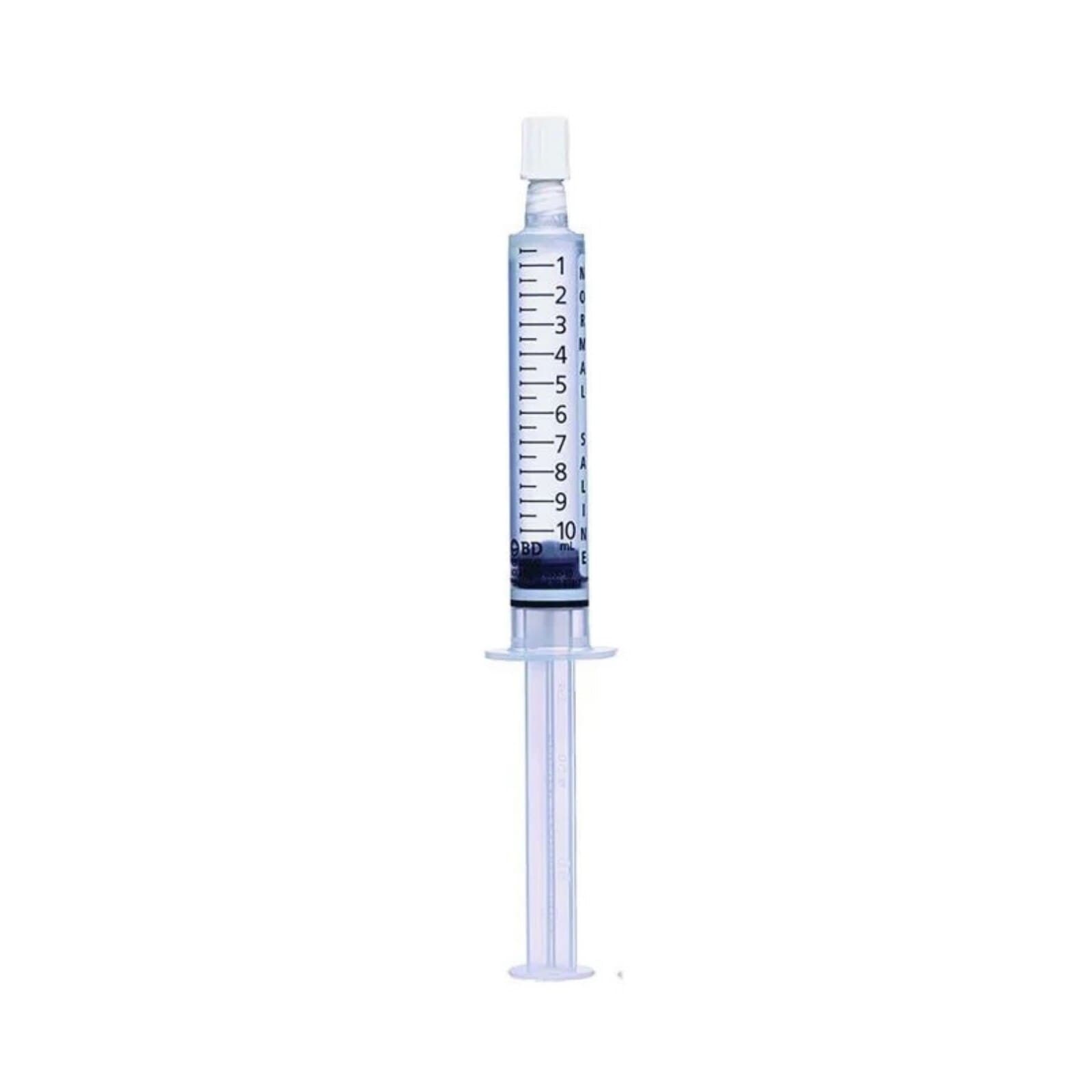 BD PosiFlush Prefilled Normal Saline Syringe, 10 mL, Standard Plunger Rod, 480/Case thumbnail 7