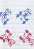 Crosstex Econoback Patient Bibs, Teddy Bear Print, 2-Ply Tissue/1-Ply Poly, 13" x 19", 500/Case, WEXTB thumbnail 3
