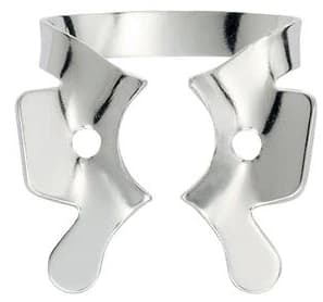 Hygenic Gloss Finish Winged Rubber Dam Clamp #8, General Purpose Upper Molar, 1/Pk, H02760 thumbnail 3