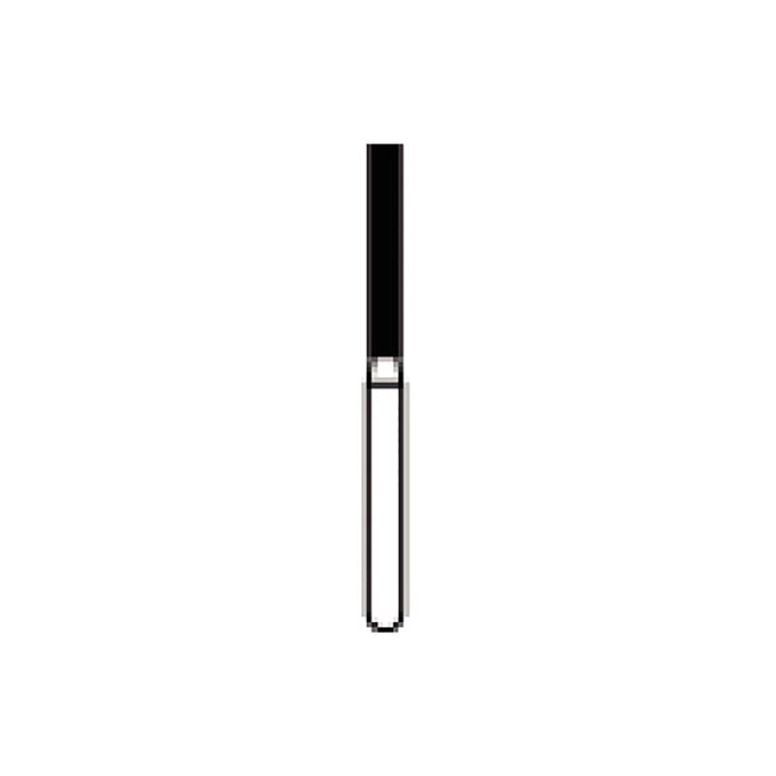 NTI Diamond Bur, FG, Coarse, Long Flat End Cylinder, # C837L, 1.4 mm Diameter, Green Ring, 5/Pk, C837L-014 thumbnail 2