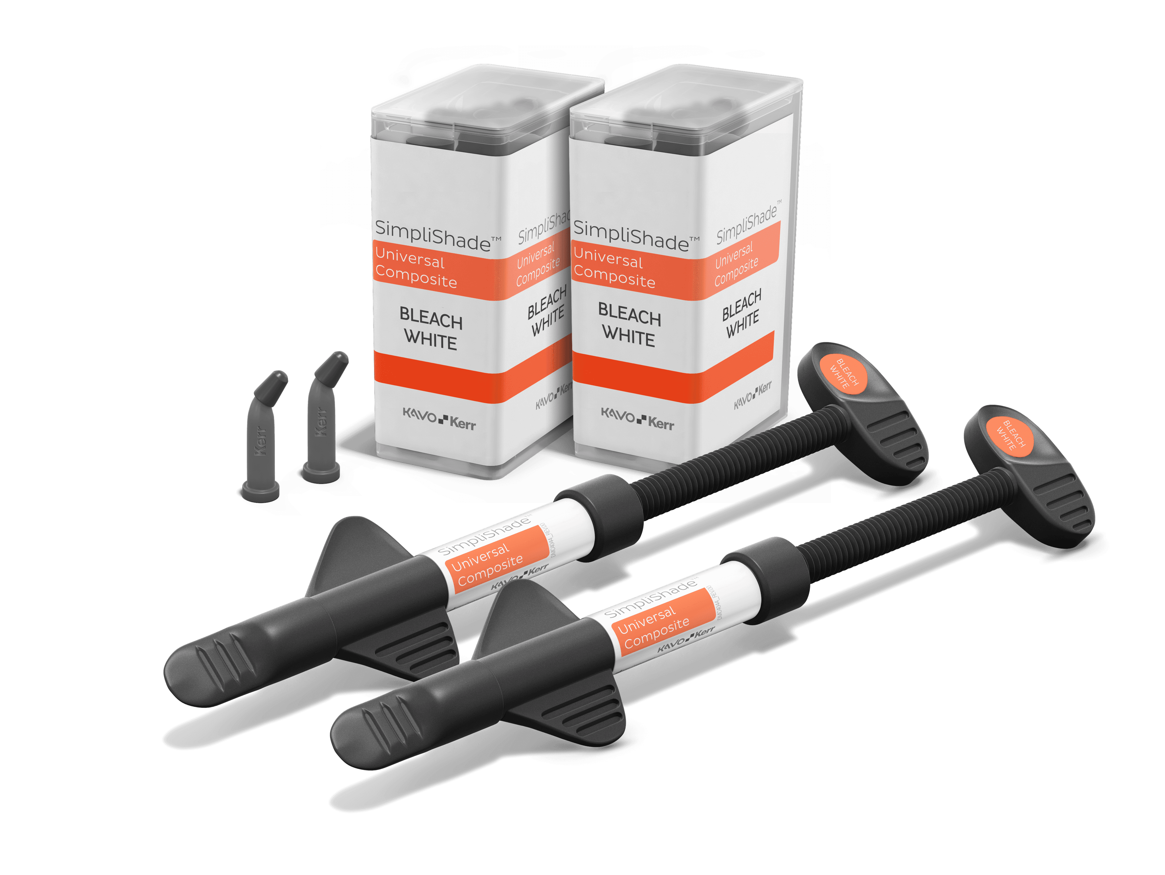 Kerr SimpliShade Universal Composite Syringe, Bleach White, 4g, 37004 thumbnail 3